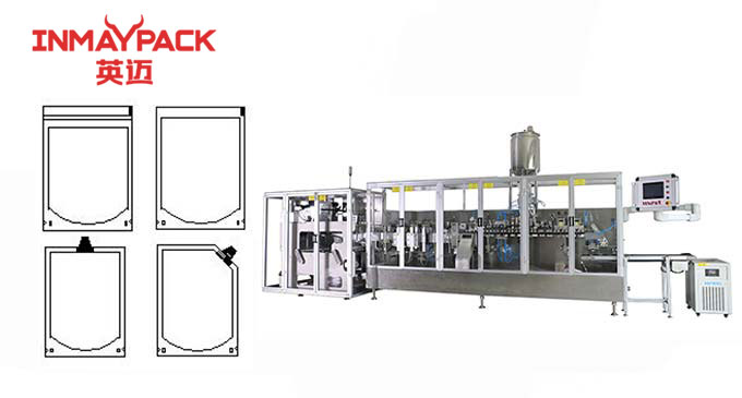 Machine d'emballage de poche à fermeture éclair Doy Pack